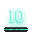 10th Anniversary Block icon