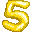 5th Anniversary Block icon