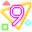 9th Anniversary Block icon