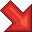 Big Old Diagonal Down Arrow icon
