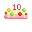 Birthday Cake Hat icon