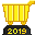 Black Friday 2019 Cart - Gold icon