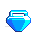 Blue Gem Lock Mask icon