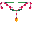 Candy Cane Bow icon