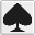 Card Block - Spade icon