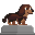 Dachshund Statue icon