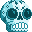 Diamond Calavera Skull icon