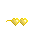 Golden Heart Glasses icon