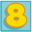Number Block 8 icon