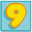 Number Block 9 icon