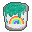 Paint Bucket - Aqua icon