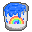 Paint Bucket - Blue icon