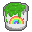 Paint Bucket - Green icon