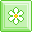 Pastel Green Flower Block icon