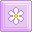 Pastel Purple Flower Block icon