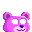 Pink Teddy Mask icon