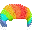 Rainbow Wig icon