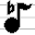 Sheet Music: Flat Piano icon