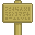 Sign icon