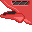 Starship Hull - EXT Bottom Wall Corner (L) (RED) icon