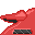 Starship Hull - EXT Top Roof Corner (L) (RED) icon