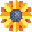 Sunflower Pinwheel icon